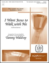 I Want Jesus to Walk with Me Handbell sheet music cover